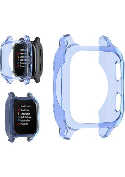 Kılıf Kapak Kabuk Çerçeve Tampon Koruyucu Aksesuarları Garmin Venu Sq Mavi Için (Yurt Dışından) indirimleri