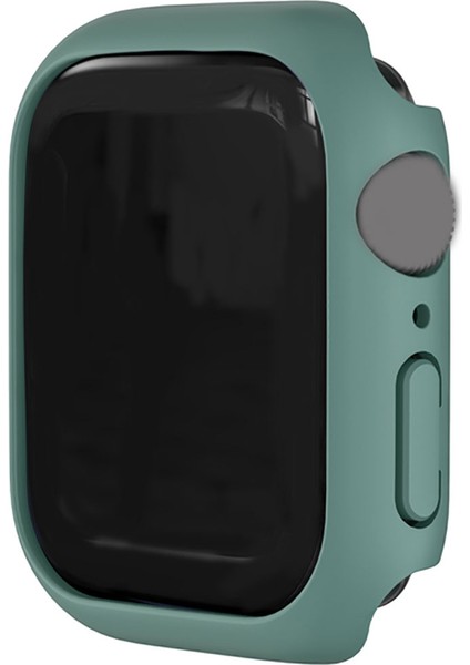 Vaka Tampon Kapağı Koruyucu Zırh Kapak Iwatch 7 41MM Akıllı Izle Yeşil (Yurt Dışından)