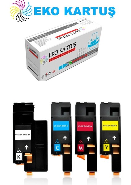 Xerox 6020/6025/6022/6027/106R02762 Sarı Muadil Toner