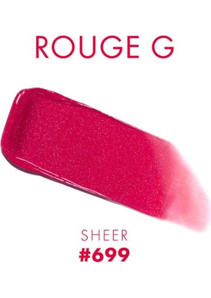 Rouge G Sheer Shine Lipstick Shade 699 Magneto