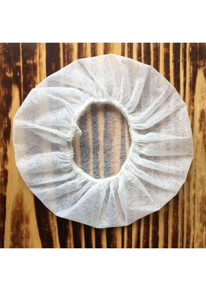 100 Adet / Takım Tek Kullanımlık Kulaklık Kapakları Nonwoven Earmuff Yastık Beyaz Kapakları (Yurt Dışından)