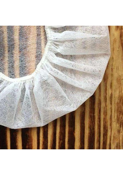 100 Adet / Takım Tek Kullanımlık Kulaklık Kapakları Nonwoven Earmuff Yastık Beyaz Kapakları (Yurt Dışından)