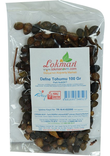 Defne Tohumu 100 gr Paket