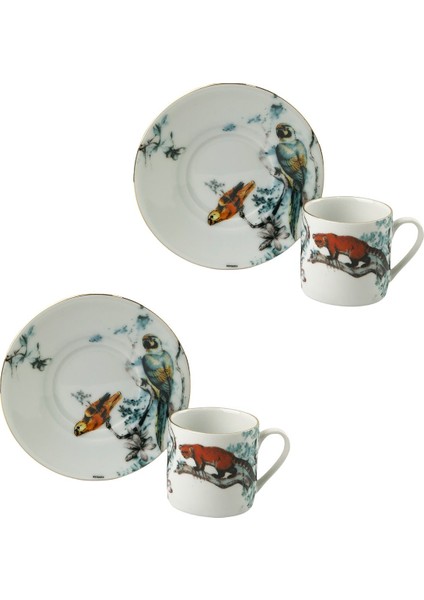 Jungle Serisi 2'li Fincan Takımı