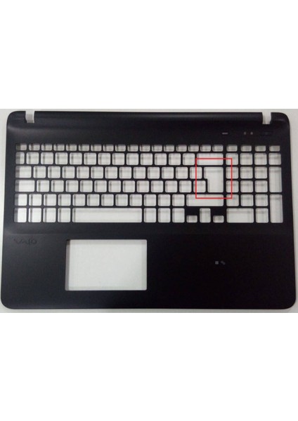 Sony Vaio SVF152 Uyumlu Notebook Üst Kasa - Siyah