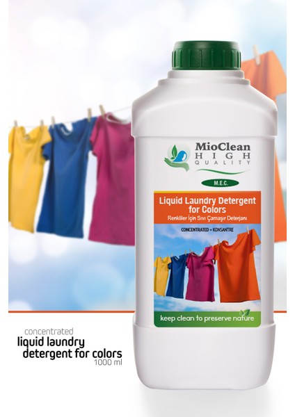 Renkliler Için Sıvı Çamaşır Deterjanı 1000 ml