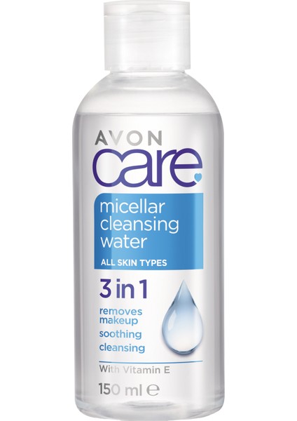Care Micellar Water 3 In 1 E Vitaminli Micellar Cilt Temizleme Suyu 150 Ml.