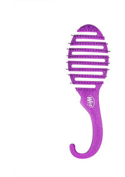 Shower Detangler Purple Glitter