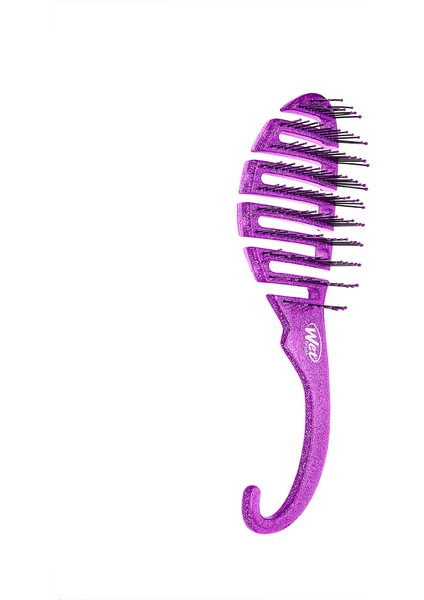 Shower Detangler Purple Glitter