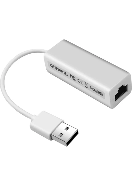 Usb2.0 Ethernet Ağ Lan Karti Adaptörü USB 2.0 RJ45 Pc Laptop USB Ethernet Çevirici Dönüştürücü