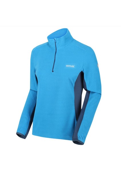 Highton Half Zip Bayan Polar-Mavi