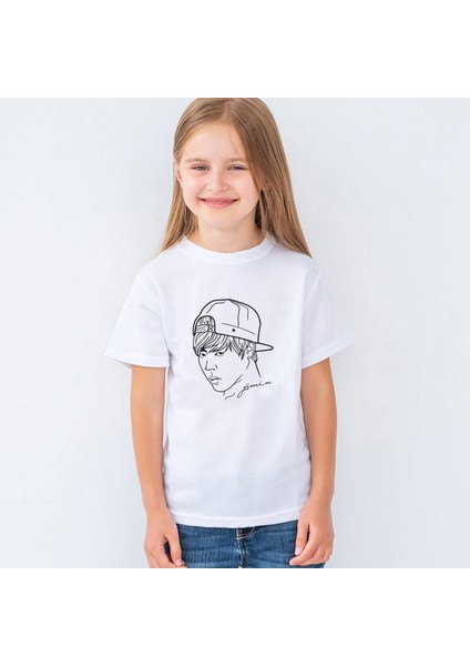 Bts Jimin Çocuk Tişört T-Shirt Mr-08