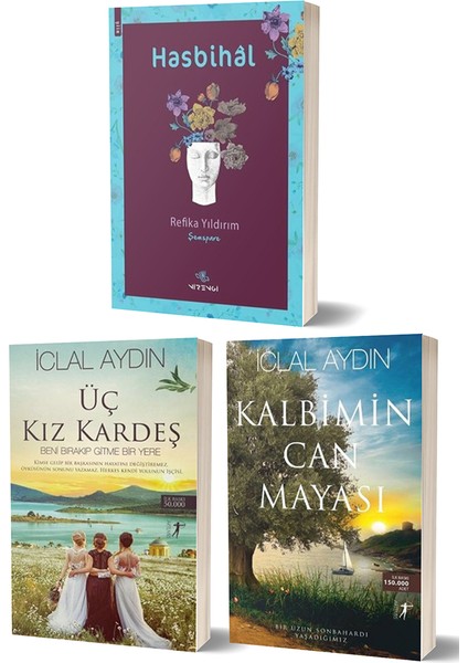 Hasbihal - Üç Kız Kardeş - Kalbimin Can Mayası 3 Kitap Set