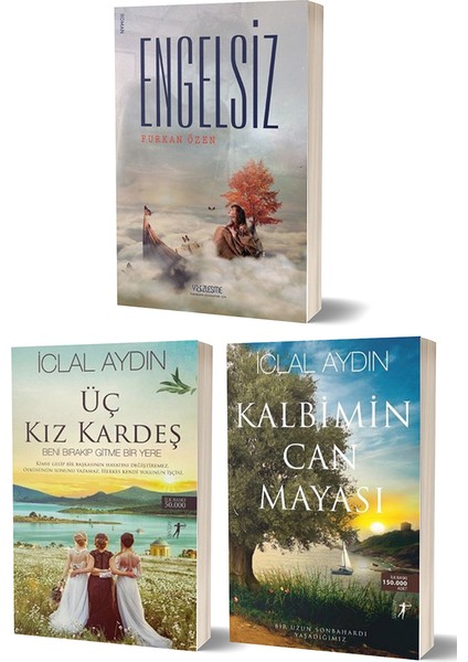 Engelsiz - Üç Kız Kardeş - Kalbimin Can Mayası 3 Kitap Set