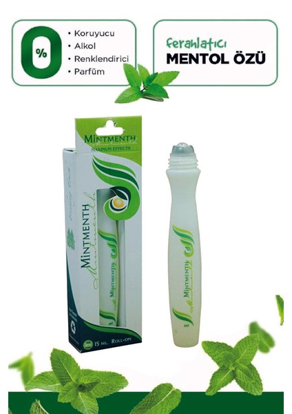 Mintmenth Mentollü Roll-On 15 ml