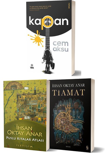 Kapan - Puslu Kıtalar Atlası - Tiamat 3 Kitap Set