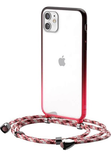 Element Crossbody Protective iPhone 11 6.1 Askılı Koruyucu Silikon Kılıf