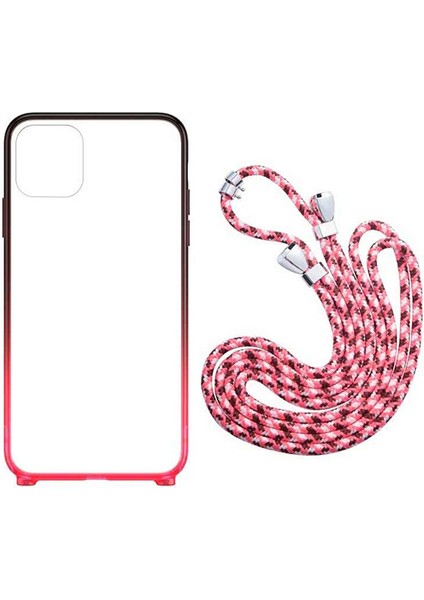 Element Crossbody Protective iPhone 11 6.1 Askılı Koruyucu Silikon Kılıf