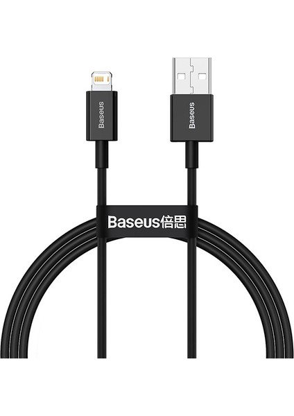 Superior Series USB To Lightning  iPhone Uyumlu Hızlı Şarj Kablosu 1 Metre 2.4A