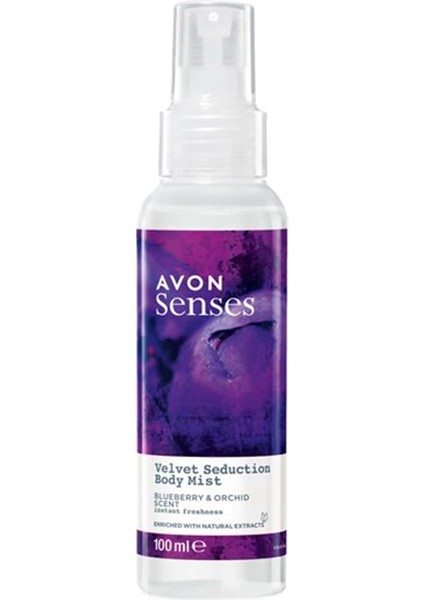 Velvet Seduction Yaban Mersini ve Orkide Kokulu Vücut Spreyi 100 Ml.