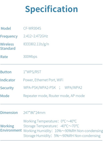 3 In 1 Wifi Aralığı Genişletici 360 ° Kapsama Duvar Fiş (Yurt Dışından)