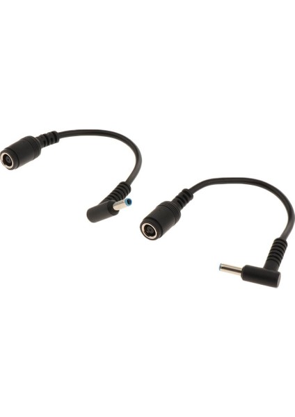 2 Adet Dc Güç Adaptörü Fiş 7.4x5.0mm Kadın Hp Dizüstü Bilgisayarlar Için 4.5x3.0mm Erkek (Yurt Dışından)