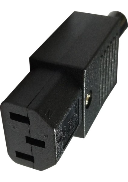Rewirable Ac Güç Pdu Bağlantısı Kadın Fiş Konnektörü Fişi JA-2231C13 10A (Yurt Dışından)