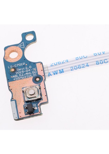 Güç Açma / Kapama Anahtarı Düğme Tahtası W / Hp 15-Ac 15-A 15-Af Için Kablo LS-C701P (Yurt Dışından) fırsatları