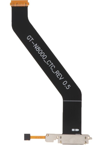 USB Şarj Soket Flex Kablo Samsung N8000 Tablet Şarj Portu Şerit Için (Yurt Dışından)