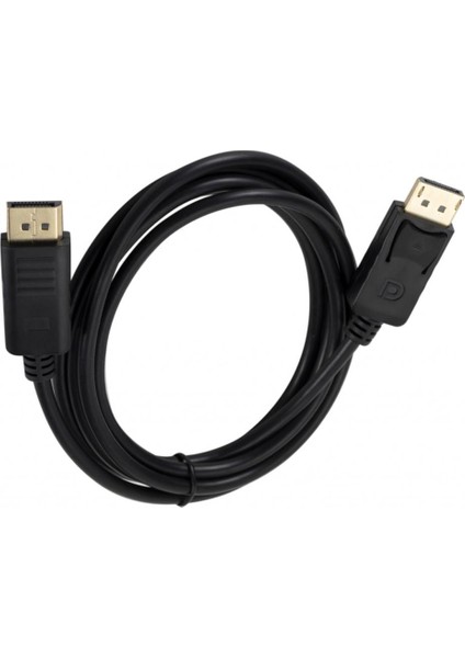6 Ft Siyah Displayport Dısport Dp'ye Dp Kablo Yüksek Hızlı Video Kablosu (Yurt Dışından)