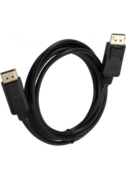6 Ft Siyah Displayport Dısport Dp'ye Dp Kablo Yüksek Hızlı Video Kablosu (Yurt Dışından)