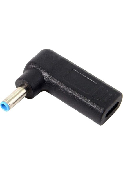 Tip-C Kadın 4,5 * 3.0mm Erkek 90 Derece Açı W / Pd Çip Dc Laptop Şarj (Yurt Dışından)