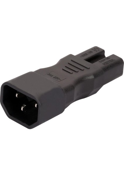 WA-0162 Iec 320 - C14 Erkek C15 Kadın Fiş Converter Ac Güç Adaptörü (Yurt Dışından)