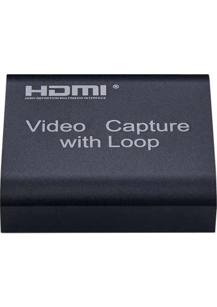 USB Video Yakalama Kartı Hd USB 2.0 1080 P HDMI Döngü Çıkışı ile (Yurt Dışından)
