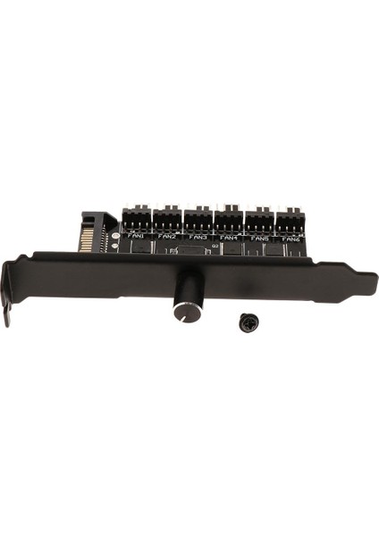 Sata Güç Pc Durumda Cpu Soğutucu 3pın / 4pin Soğutma Fanı Hız Kontrol Cihazı Hub (Yurt Dışından)