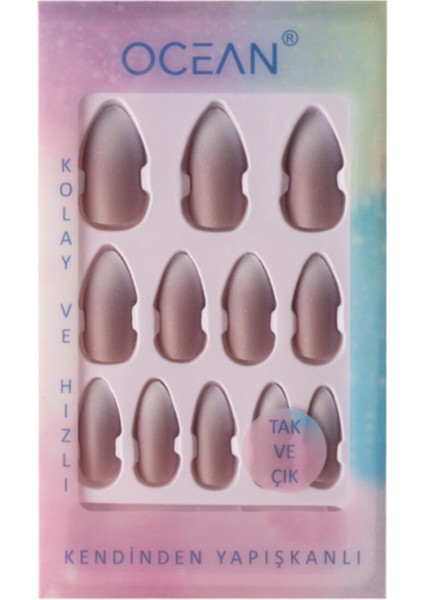 Tak ve Çık Kendinden Yapışkanlı Takma Tırnak 791