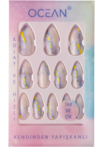 Tak ve Çık Kendinden Yapışkanlı Takma Tırnak 766