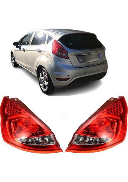 Ford Fiesta Sağ + Sol Arka Stop Lambası Takımı 2008--2012