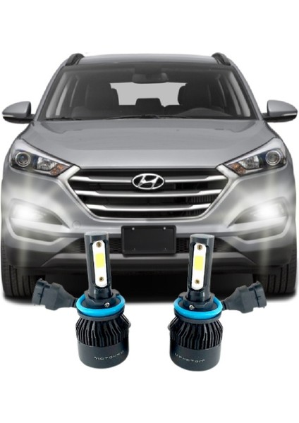 Hyundaı Tucson (2015-2018) LED Sis Farı Ampulü Photon Duo H8 modelleri