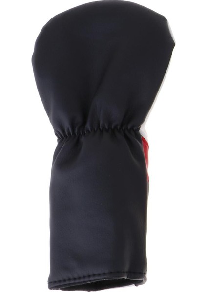 Premium Pu Spor Golf Ahşap Sürücü Kafası Kapak Headcover - Beyaz 3 modelleri