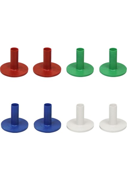 8 Adet Kauçuk Golf Tee Sürüş Aralığı Golf Uygulama Tutucu Tees Divot Aracı 45MM modelleri