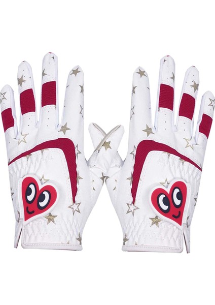 2 Adet Çocuk Golf Eldiven Erather Kaymaz Boys Profesyonel Nefes S- L