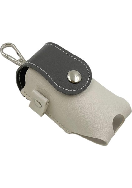 Toz Geçirmez Golf Topu Taşıma Çantası Taşıma Pu Saklama Konteyner Küçük Cep Beyaz Gri fiyatları