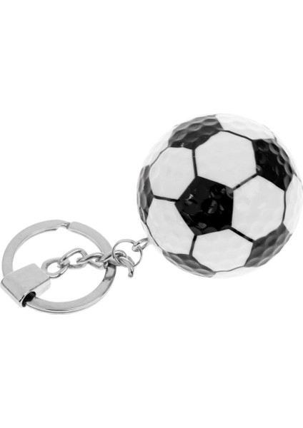 Golf Topu Araba Anahtarlık Anahtarlık Basketbol Çantası Charm Kolye Hediye Tenis Futbol Siyah indirimleri