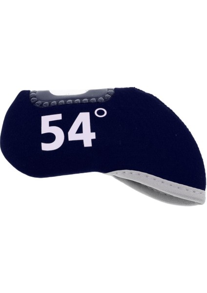Golf Kulübü Demir Atıcı Headcover Başkanı Kapak Koruma 54 Derece Koyu Mavi 54 Derece Donanma Mavi indirimleri