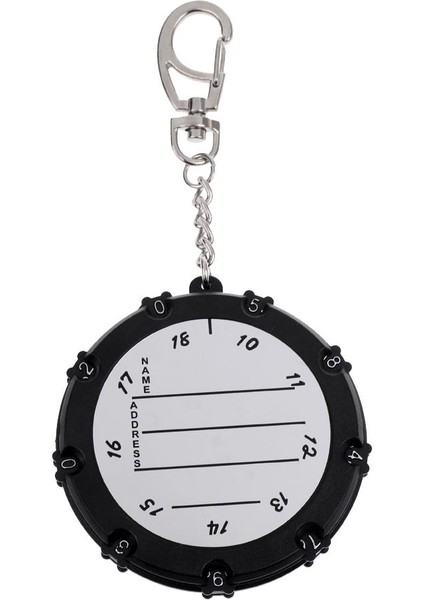 18 Delik Golf Skoru Sayacı Yuvarlak Puanlama Çantası Tag Kontur Sayacı Anahtarlık modelleri