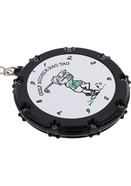 18 Delik Golf Skoru Sayacı Yuvarlak Puanlama Çantası Tag Kontur Sayacı Anahtarlık fırsatları