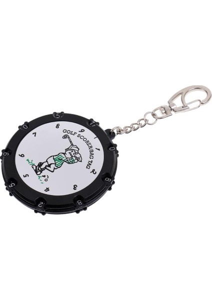 18 Delik Golf Skoru Sayacı Yuvarlak Puanlama Çantası Tag Kontur Sayacı Anahtarlık indirimleri