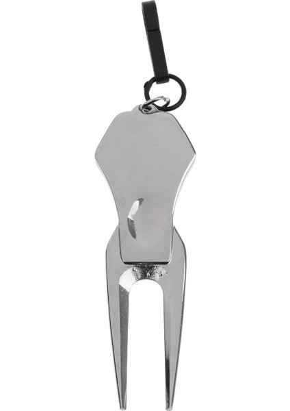 Taşınabilir Alaşım Golf Sahası Onarım Divot Aracı Golf Topu Işaretleyici 4 "2 # indirimleri