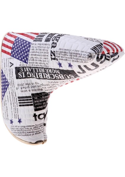 Golf Blade Atıcı Kapak Headcover Koruyucu Çanta Manyetik Kapatma ile fiyatları